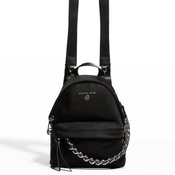 MICHAEL Michael Kors - Slater Extra Small Nylon Backpack Bag - black - Picture 1 of 11